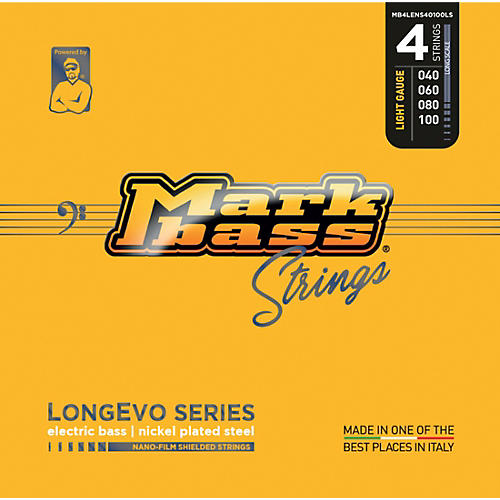 Markbass Longevo Series Nano Film Shielded Electric Bass Strings (40 - 100)