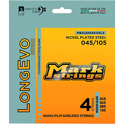 Markbass Longevo Series Nano Film Shielded Electric Bass Strings