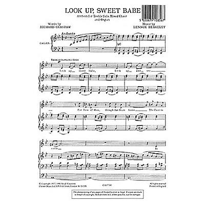 CHESTER MUSIC Look Up Sweet Babe, Op. 43, No. 2 (with Organ) SATB Composed by Lennox Berkeley
