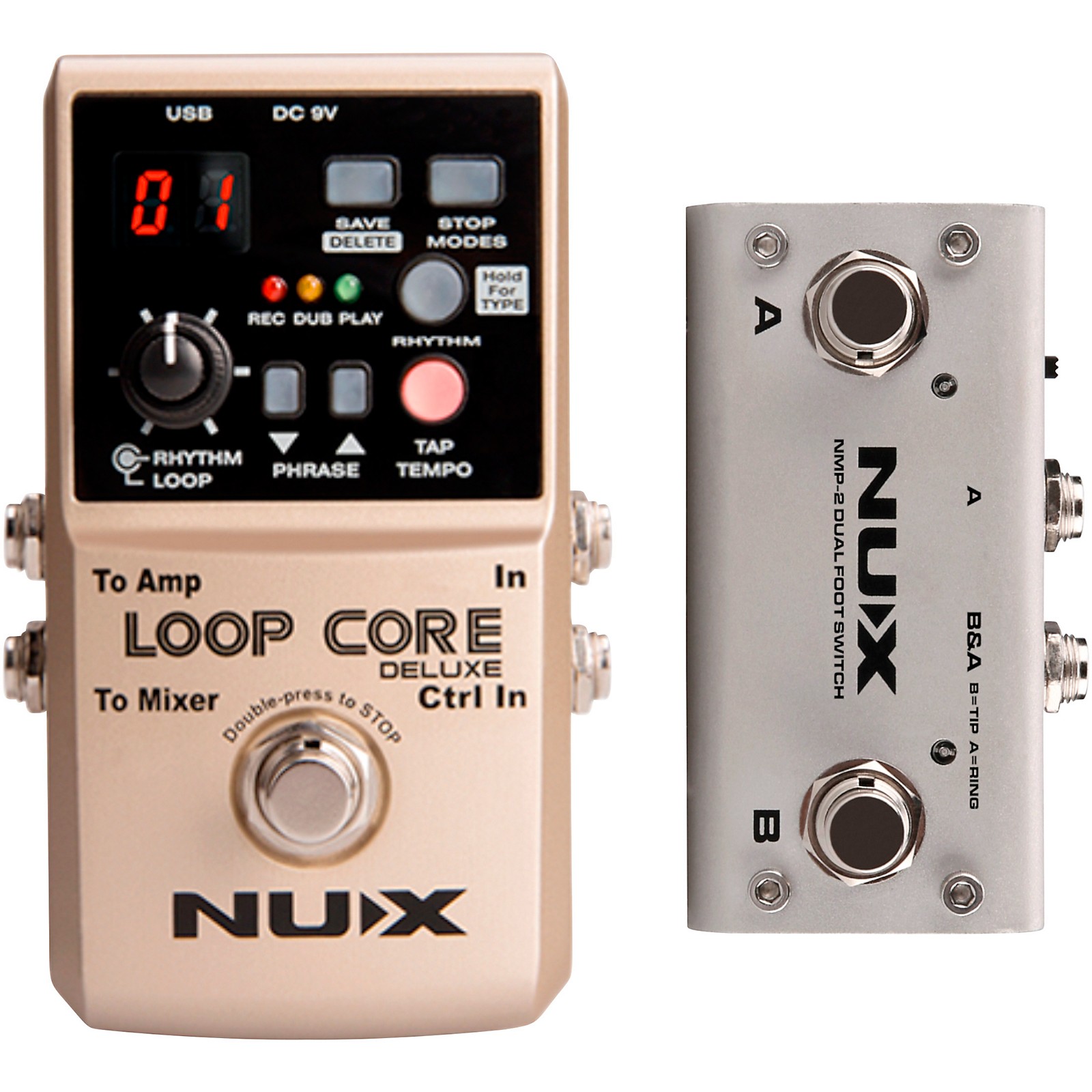 Open Box NUX Loop Core Deluxe Looper Pedal | Musician's Friend