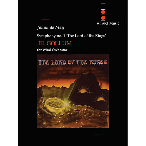 Lord of the Rings, The (Symphony No. 1) - Gollum - Mvt. III Concert Band Level 5-6 by Johan de Meij