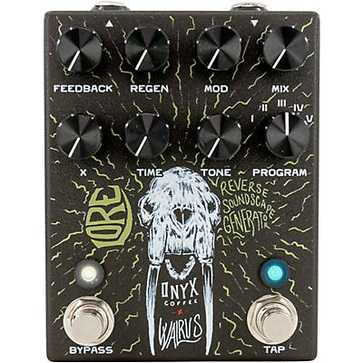 Walrus Audio Lore Reverse Soundscape Generator Delay/Reverb/Pitch/Modulation Effects Pedal - Onyx Edition