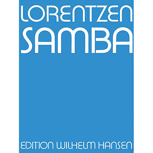 Music Sales Lorentzen Samba Clt/Tbn/Vlc/Pf Player's Score Music Sales America Series