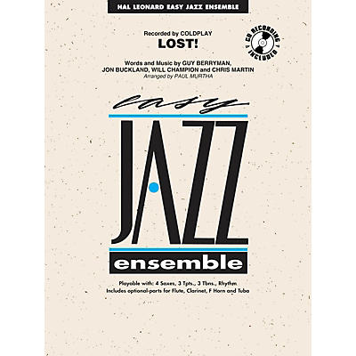 Hal Leonard Lost! Jazz Band Level 2 Arranged by Paul Murtha