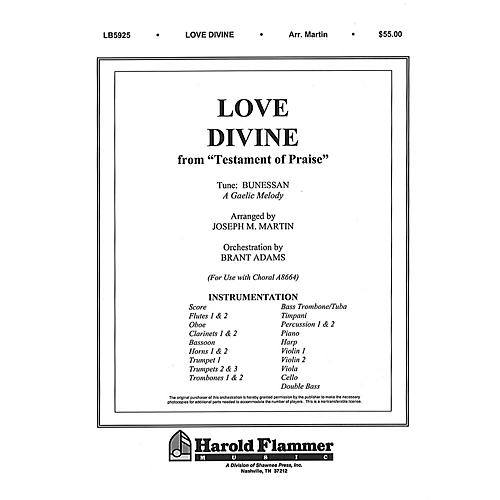 Love Divine, All Love Excelling (from Testament of Praise) Score & Parts arranged by Joseph M. Martin
