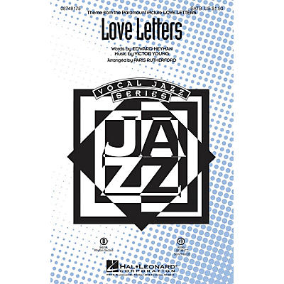 Hal Leonard Love Letters ShowTrax CD Arranged by Paris Rutherford
