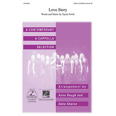 Contemporary A Cappella Publishing Love Story SSAA A Cappella arranged by Deke Sharon