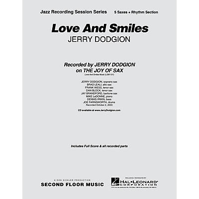 Second Floor Music Love and Smiles (Saxophone Part) Jazz Band Level 4 Composed by Jerry Dodgion