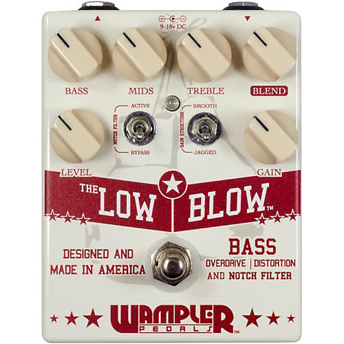 Low Blow Overdrive Bass Effects Pedal
