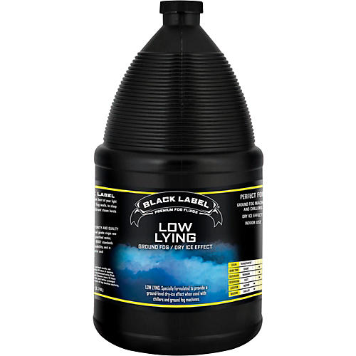 Black Label Low Lying Ground Fog Juice - 1 Gallon