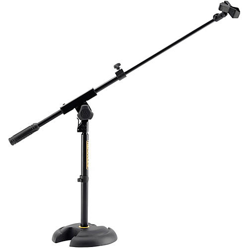 Low-Profile, Short Microphone Boom Stand