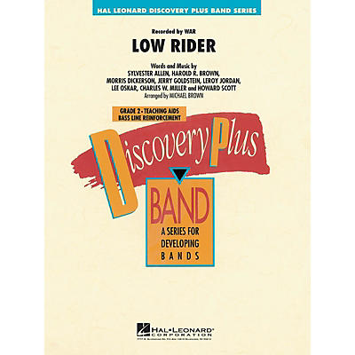Hal Leonard Low Rider - Discovery Plus Concert Band Series Level 2 arranged by Michael Brown
