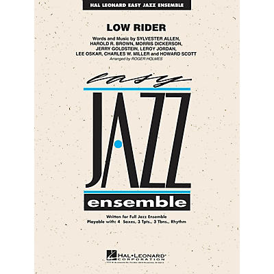 Hal Leonard Low Rider Jazz Band Level 2 Arranged by Roger Holmes