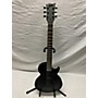 Used ESP Ltd Ec Black Metal Solid Body Electric Guitar Black