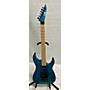 Used ESP Ltd MH203QM Solid Body Electric Guitar Blue