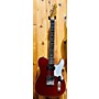 Used Fender Ltd P90 Custom Shop Telecaster Journeyman Relic Solid Body Electric Guitar Wine Red
