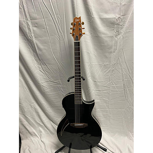 ESP Ltd T6 Acoustic Electric Guitar Black