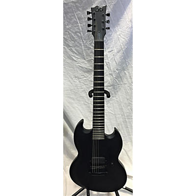 ESP Ltd Viper 7 Black Metal Solid Body Electric Guitar