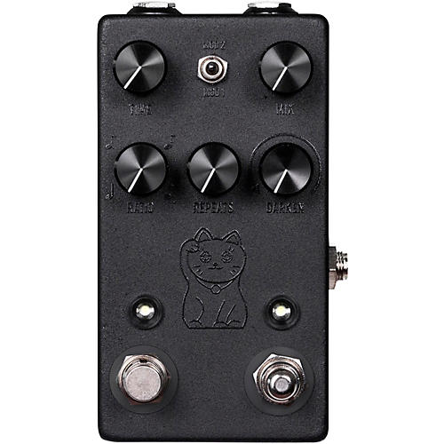 Lucky Cat Delay Effects Pedal - Black