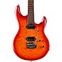 Ernie Ball Music Man Luke 3 HH Quilt Maple Top Rosewood Fingerboard Electric Guitar Cherry Burst H03622