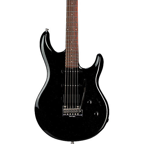 Ernie Ball Music Man Luke 4 HSS Electric Guitar Black Sparkle