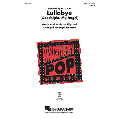 Hal Leonard Lullabye (Goodnight, My Angel) VoiceTrax CD by Billy Joel Arranged by Roger Emerson