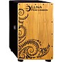 Luna Guitars Luna Cajon with Bag Black