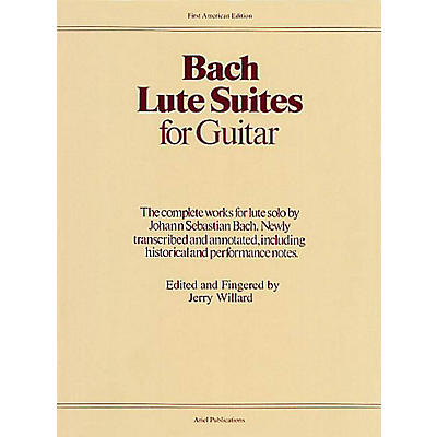 Music Sales Lute Suites for Guitar Music Sales America Series Softcover