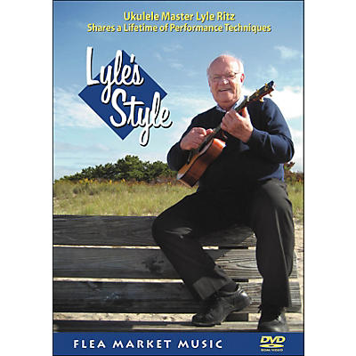 Hal Leonard Lyle's Style: Ukulele Master Lyle Ritz Shares A Lifetime Of Performance Technique (DVD)