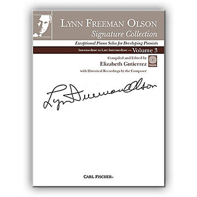 Carl Fischer Lynn Freeman Olson Collection for Piano (Book + CD) Volume 3