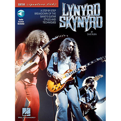 Hal Leonard Lynyrd Skynyrd - A Step-By-Step Breakdown of the Band's Guitar Styles and Technique Book with CD