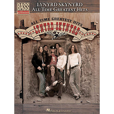 Hal Leonard Lynyrd Skynyrd - All Time Greatest Hits Bass Guitar Tab Songbook