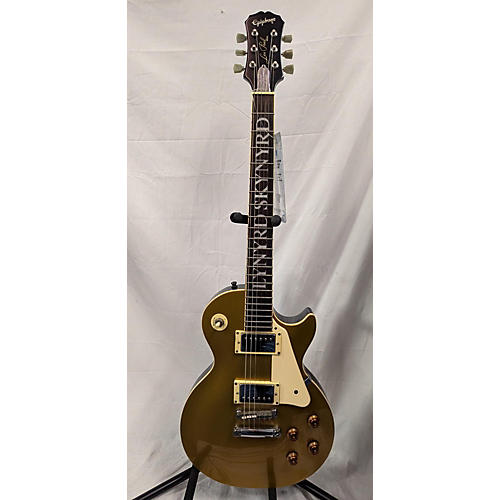 Epiphone Lynyrd Skynyrd 30th Anniversary Les Paul Solid Body Electric Guitar Metallic Gold