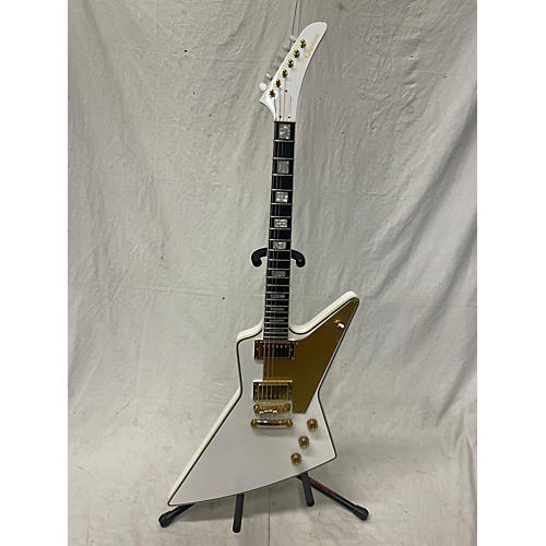 Epiphone Lzzy Hale Signature Explorer Solid Body Electric Guitar White