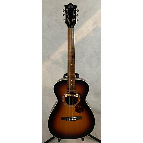 Guild M-240E Troubadour Acoustic Guitar Vintage Sunburst