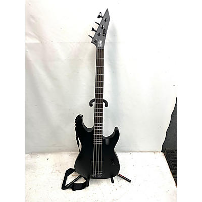 ESP M-4 BLACK METAL Electric Bass Guitar
