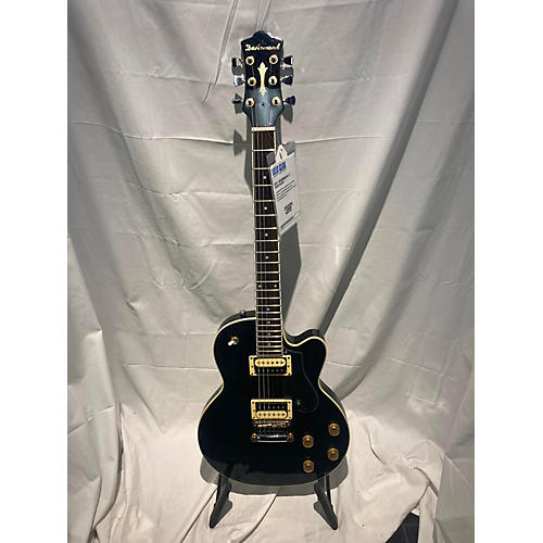 DeArmond M-72 Solid Body Electric Guitar Trans Black