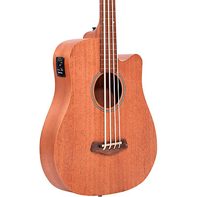 Gold Tone M-Bass25FL 25" Scale Fretless Acoustic-Electric Bass Guitar -