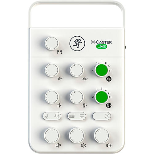 M-Caster Live Portable Livestreaming Mixer - White