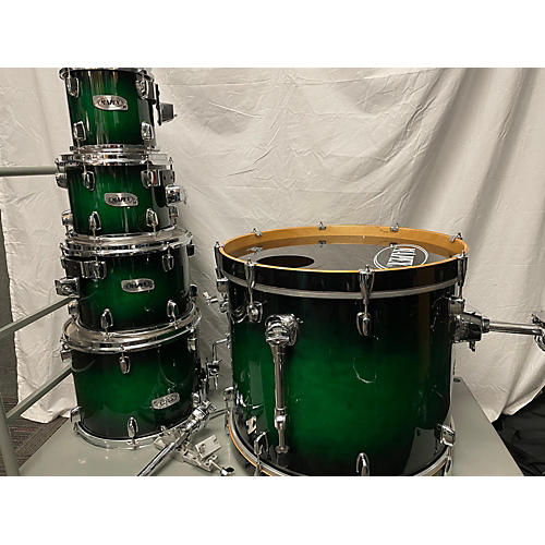 Mapex M Series 5 Piece Shell Pack Drum Kit Emerald Green