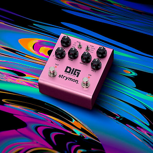 Strymon DIG V2 Dual Digital Delay Effects Pedal Pink | Musician's