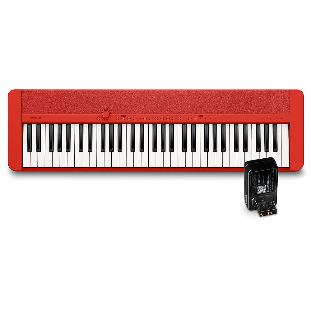 CASIO キーボード Casiotone CT-S1 WE WU-BT10付き Casio Casiotone CT-S1 Portable Keyboard With WU-BT10 Bluetooth