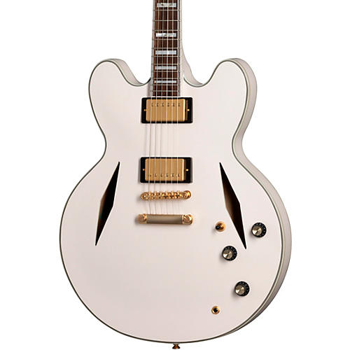 Epiphone Emily Wolfe 'White Wolfe' Sheraton Semi-Hollow Electric