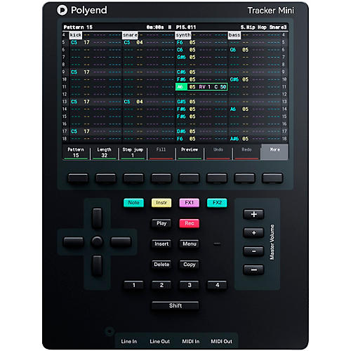 Polyend Tracker Mini Standalone Audio Workstation