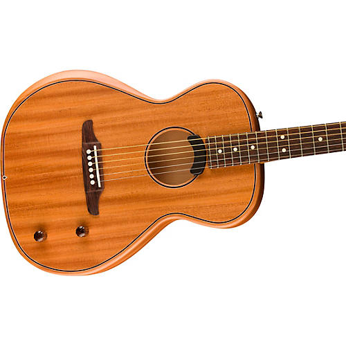 Fender Highway Parlor All-Mahogany Acoustic-Electric Guitar