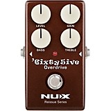 M03092000001000 - NUX '6ixty5ive Overdrive Effects Pedal With True Bypass and Gain Trim Brown
