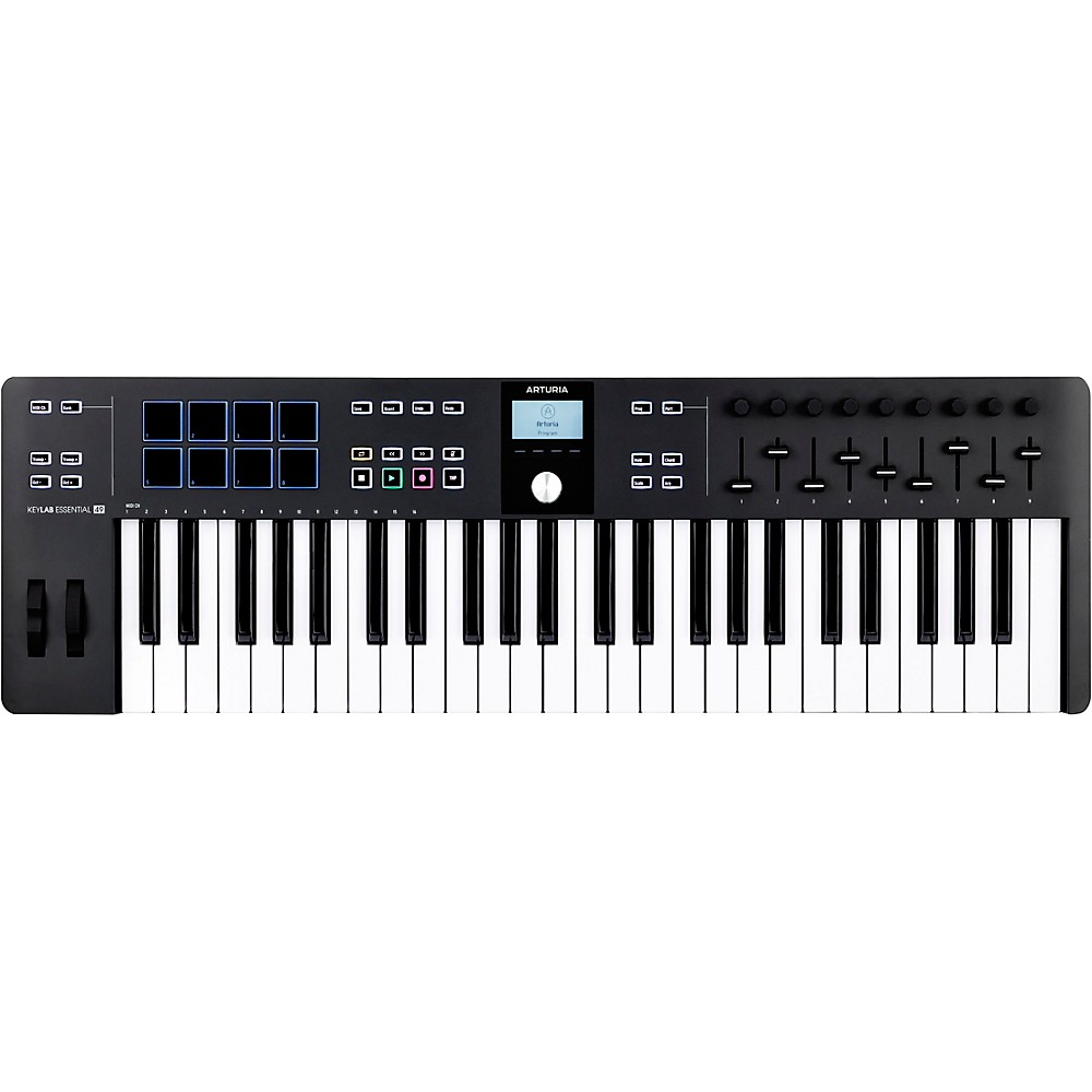 ま*ほ様 【美品】KeyLab Essential 49 mk3 MIDIキーボ Arturia KeyLab Essential 49 mk3 MIDI Keyboard Controller