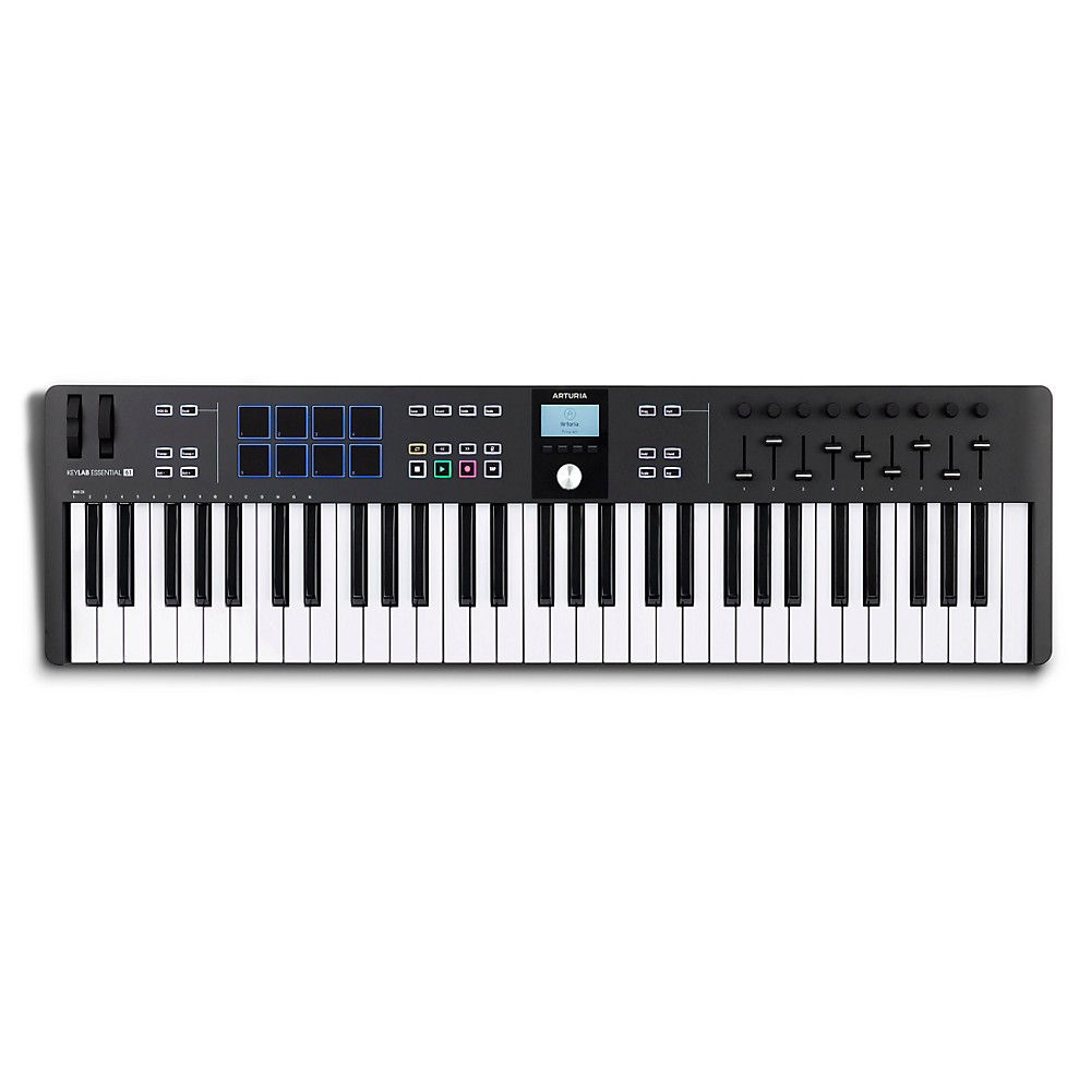 Arturia KeyLab Essential 61 mk3 MIDI Keyboard Controller Black | eBay