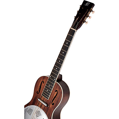 Ortega RRG30E Parlor Acoustic-Electric Resonator Guitar Whiskey