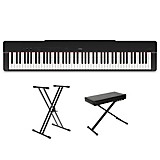 M04896000001001 - Yamaha P-225 88-Key Digital Piano Essentials Package Black
